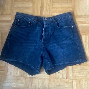 Aritzia Denim Forum "The Ex-Boyfriend Midi Short"